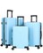 ROBERTO CAVALLI Luxury 3 Piece Luggage Set, Expandable Hard Shell Suitcases with 8 Spinner Wheels